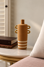 Sculptural Handle Vase