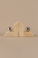 Linea Gravita White Bookend