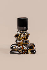 Cuscini di Luce Black Candle Holder - B