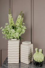 Bianca Matte Ivory Decor Jar - L