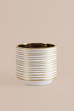 Casa Rings White Vase - M
