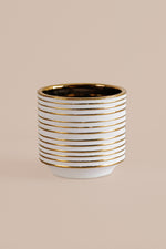 Casa Rings White Vase - S