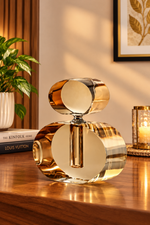 Contemporary Amber Sculptural Accent