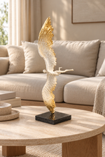 Ethereal Winged Sculptural Accent
