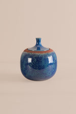 Cerula Blue Decor Jar - S