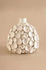 Punto White Vase - S