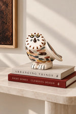 Woodland Owl Ceramic Figurine