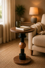 Eclipse Column Side Table