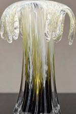 Ethereal Cascade Art Glass Sculpture