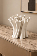 Coral Bloom Sculptural Vase