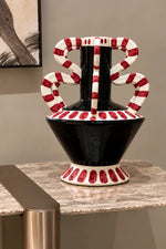 Aegean Artisan Decorative Vase