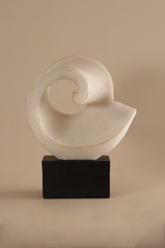 Curly spiral Abstract Sculpture