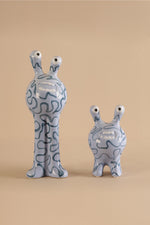 Ziggle Creature White Home Decor - S