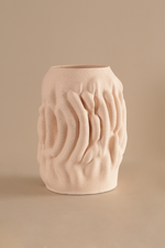 Roccia Cream Vase