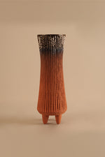 Flutto Brown Vase