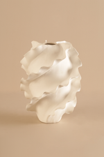 Marea White Vase