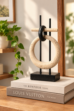 Eclipse Loop Abstract Sculpture