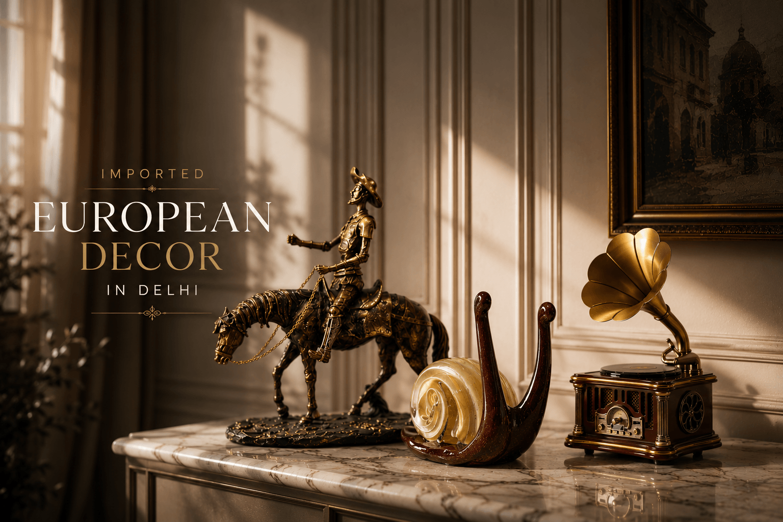 Imported European Decor in Delhi & Gurgaon