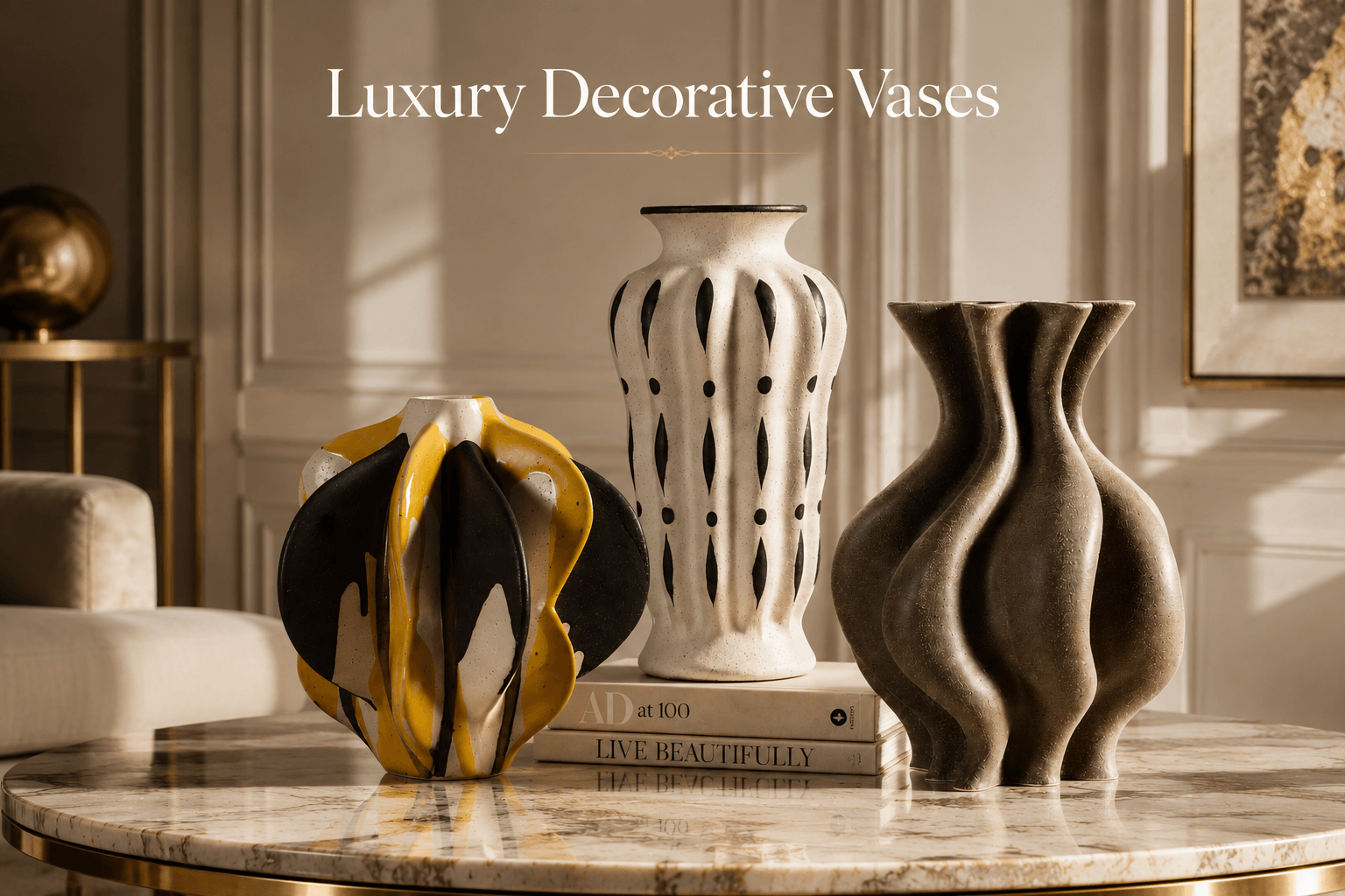 Luxury Decorative Vases