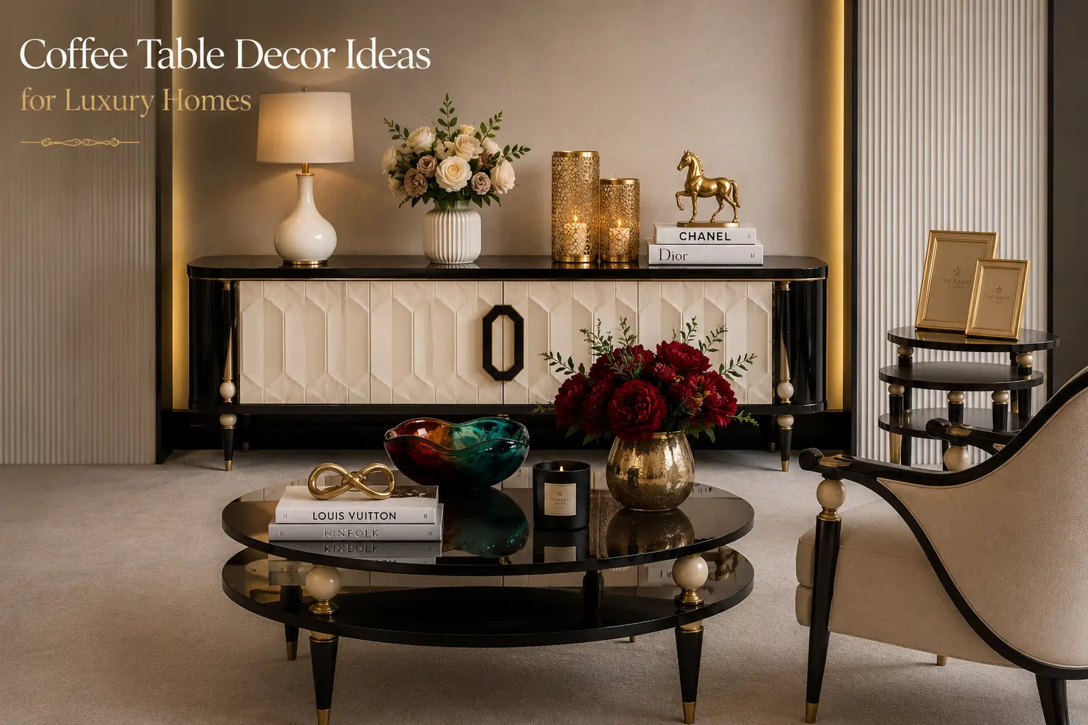 Coffee Table Decor Ideas for Luxury Homes 