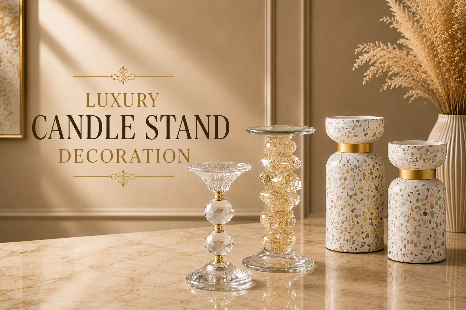 candle stands for home