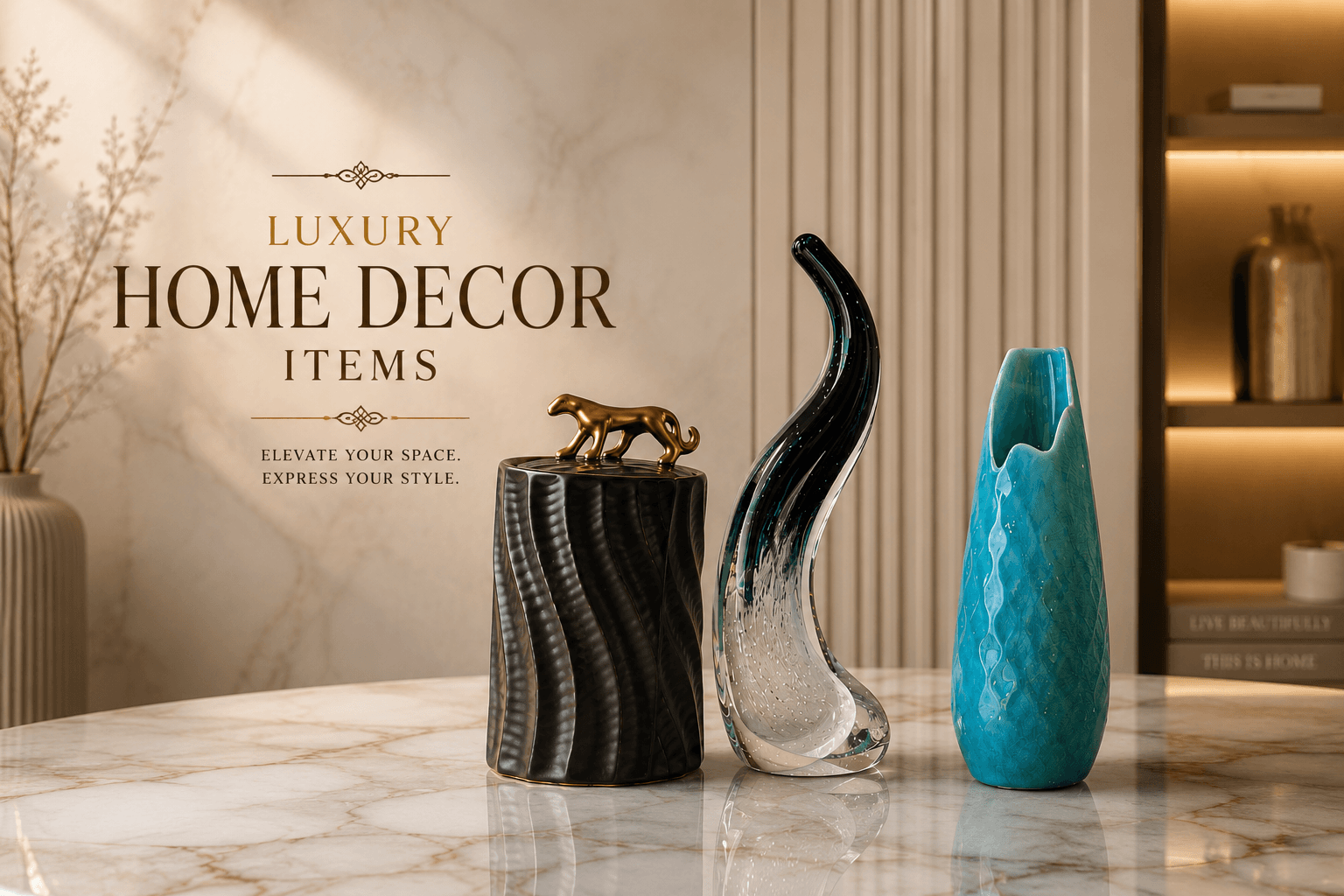  luxury home decor items