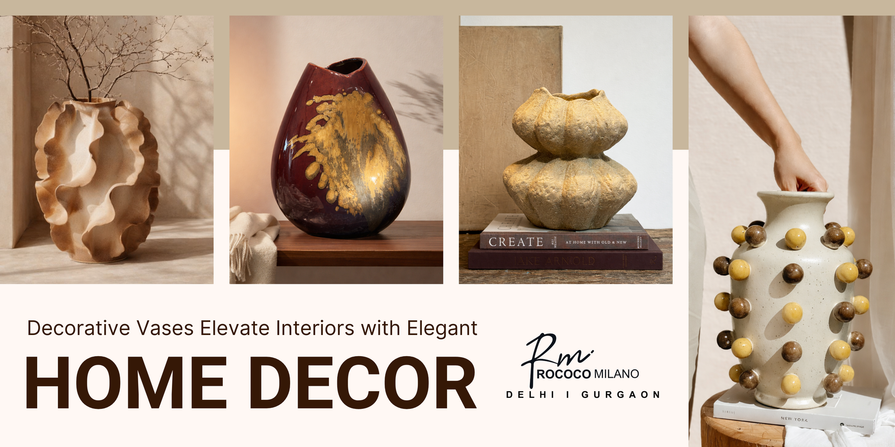 Decorative Vases for Elegant Home Decor of Modern Homes