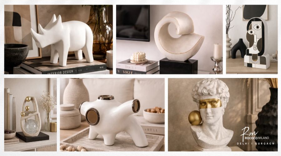 Home Decor Sculpture Ideas For Modern Homes