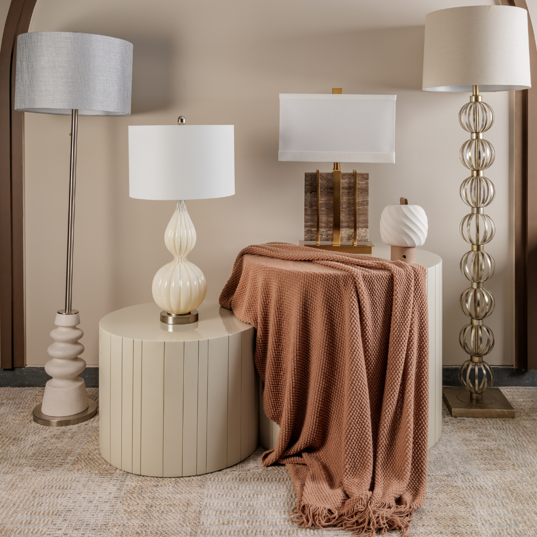 Luxury table lamp with elegant design for modern interiors