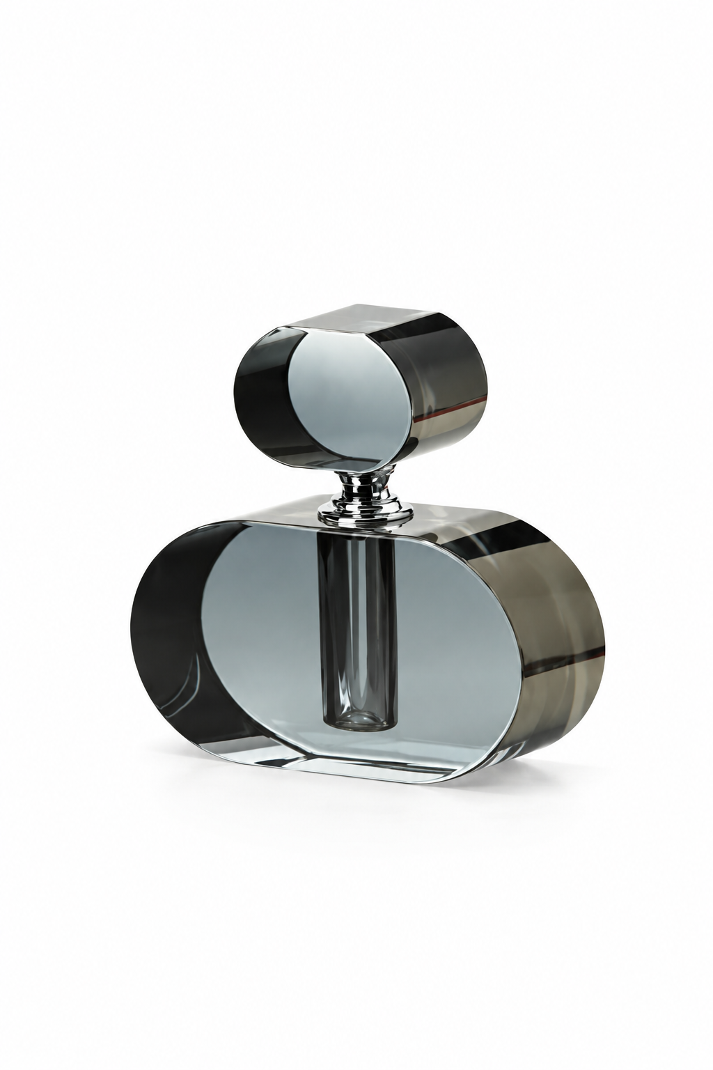 Modern Chrome Sculptural Decorative Object