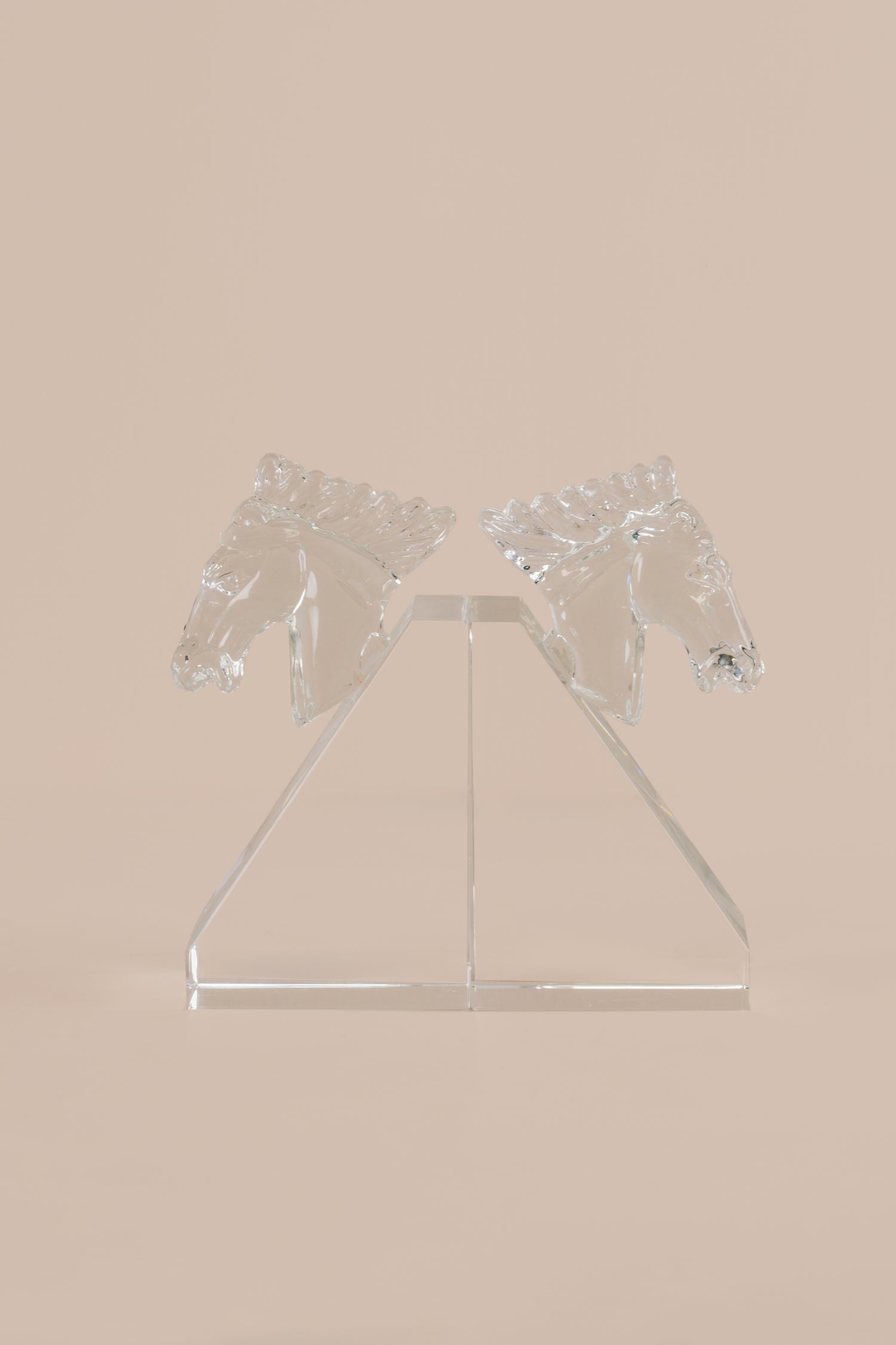 Bruno White Crystel Bookend