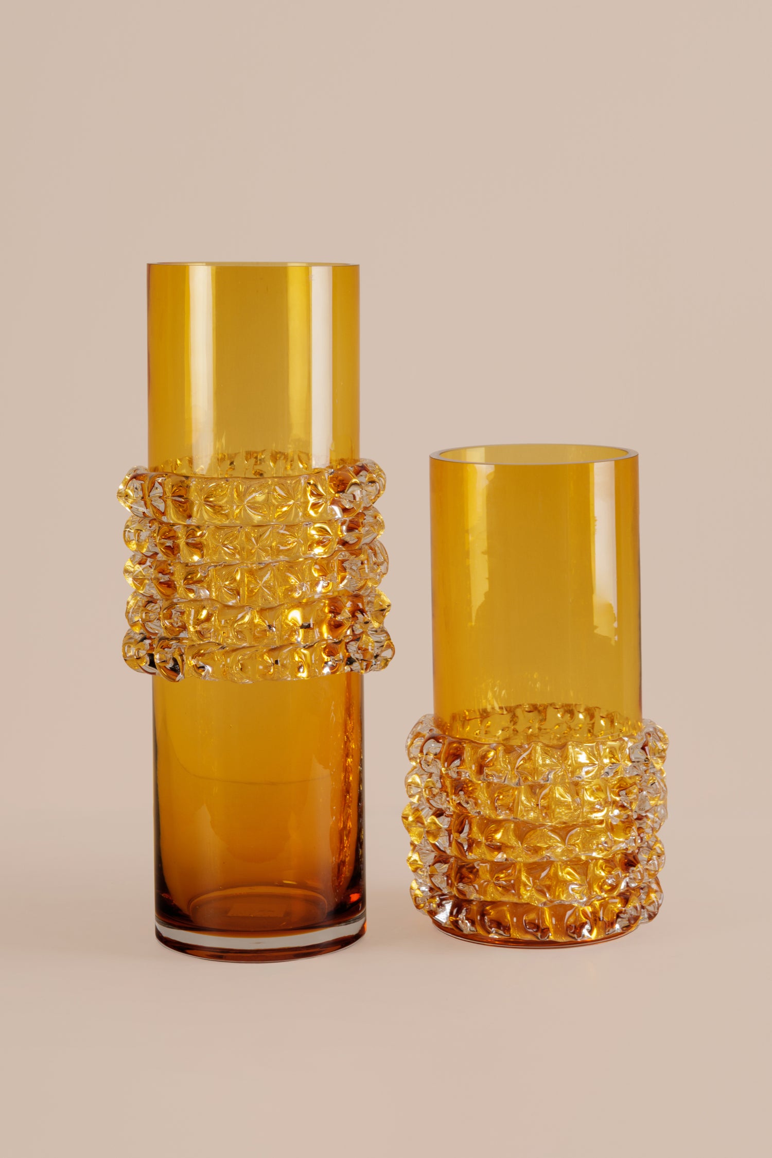 Dorato Golden Glassware Vase - L