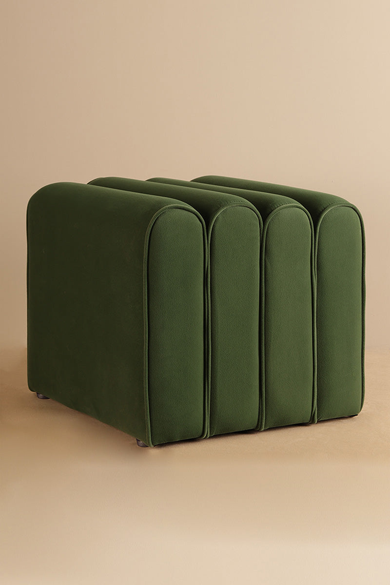 PUFF FABRIC LUCIA GREEN