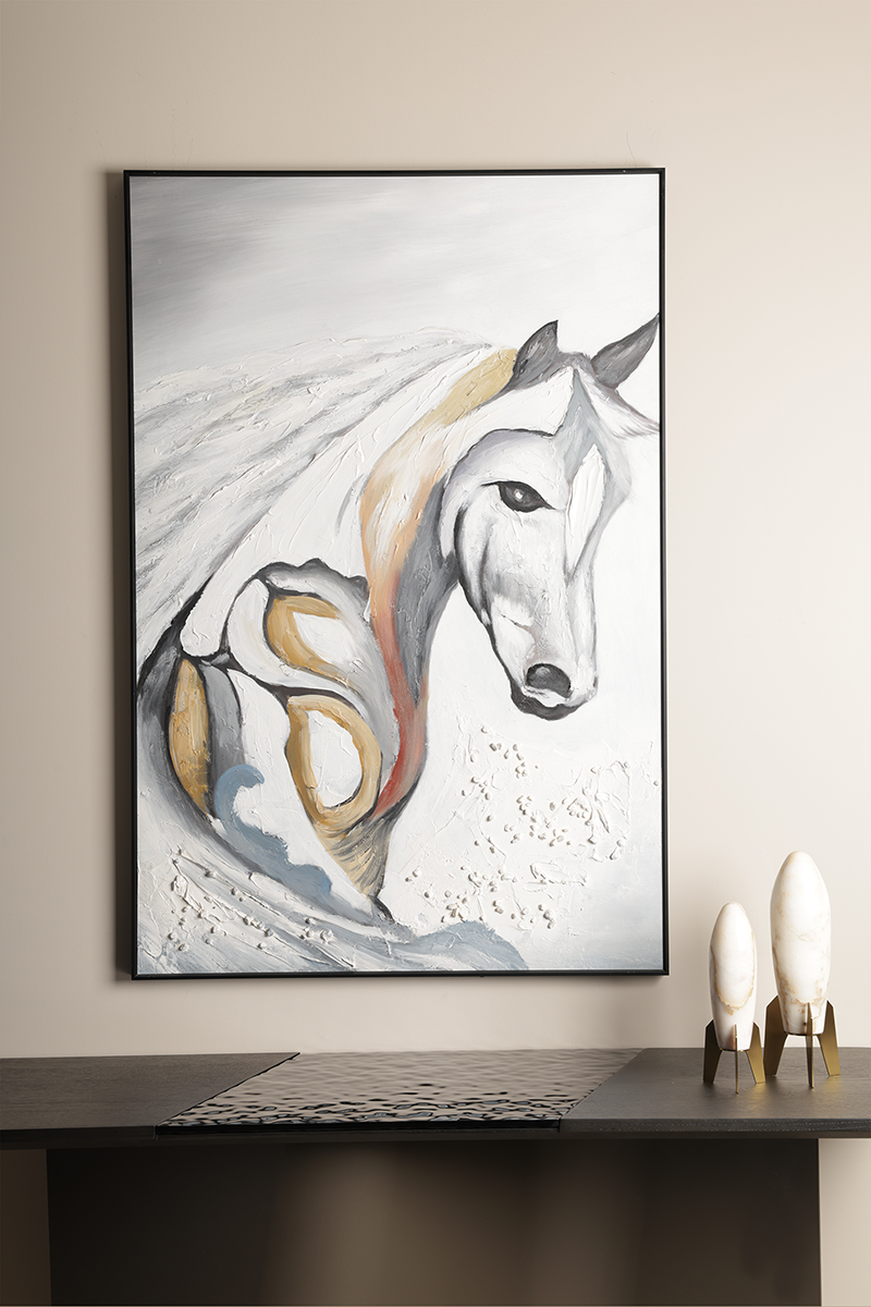 Ethereal Stallion Luxury Horse Painting