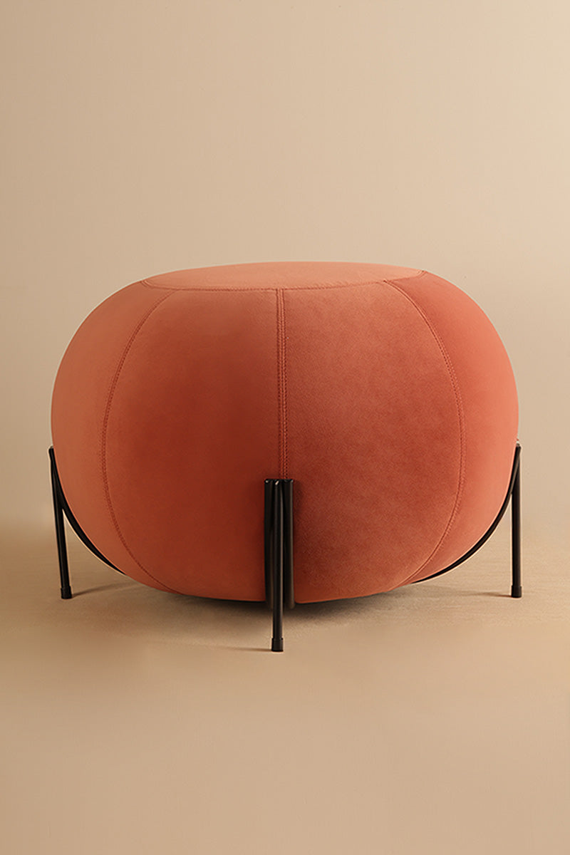 PUFF FABRIC VIVA RED