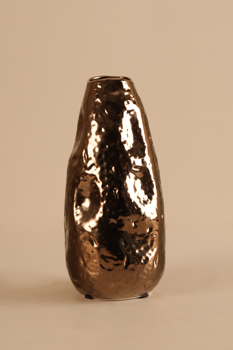 BronzeRoot Textured Floor Vase - M