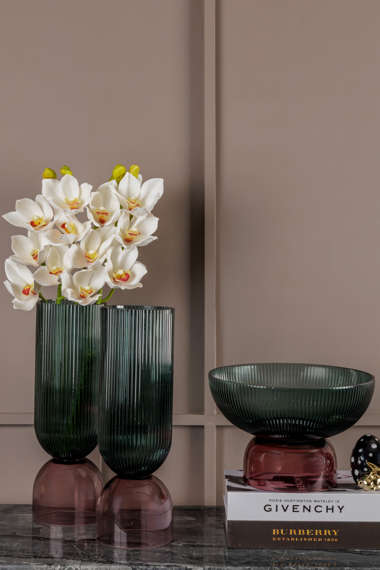 Gioco Blue Glassware Vase - B