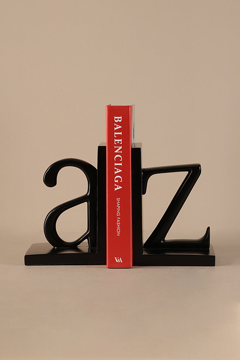 A to Z Resin Bookend