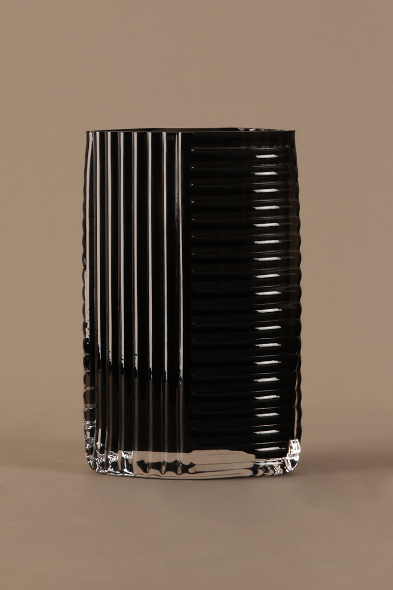 Brun Vase Crystal Glass Vase - S