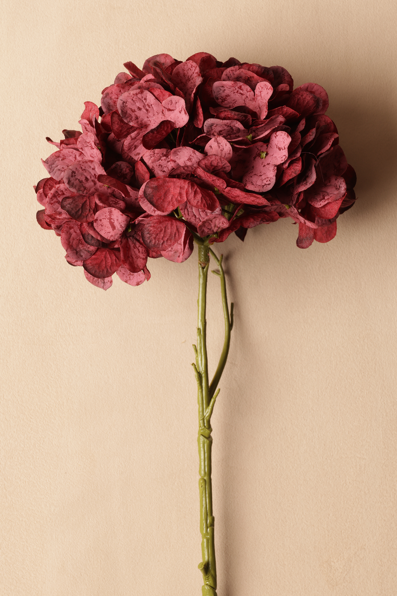 Hydrangea Single Artifical Silk Stem (044)