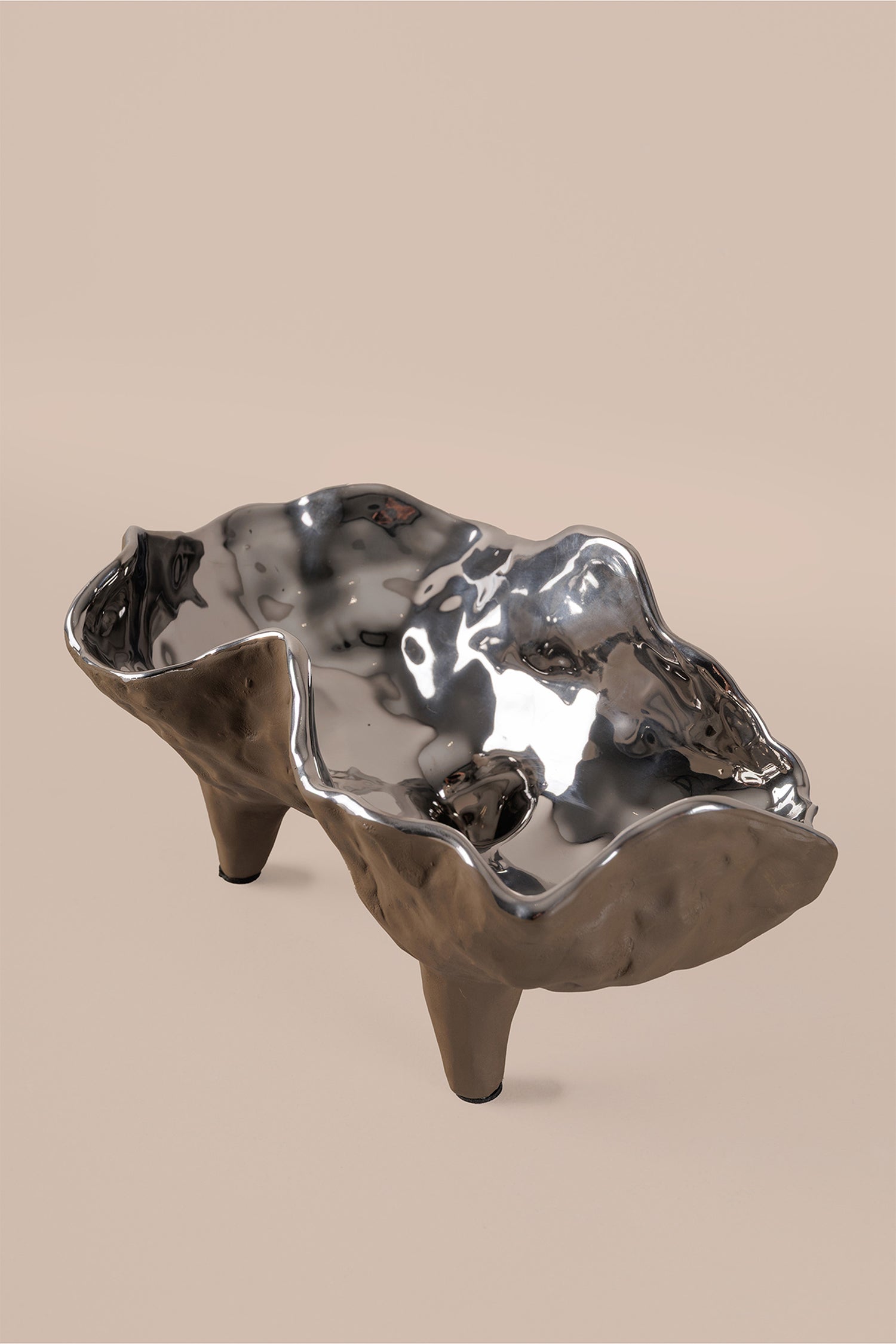 Scodella Brown Bowl Decor Accent - A