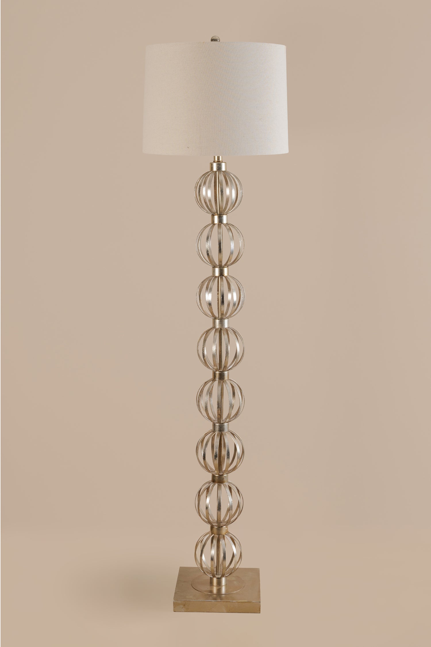 Massoud Silver Floor Lamp