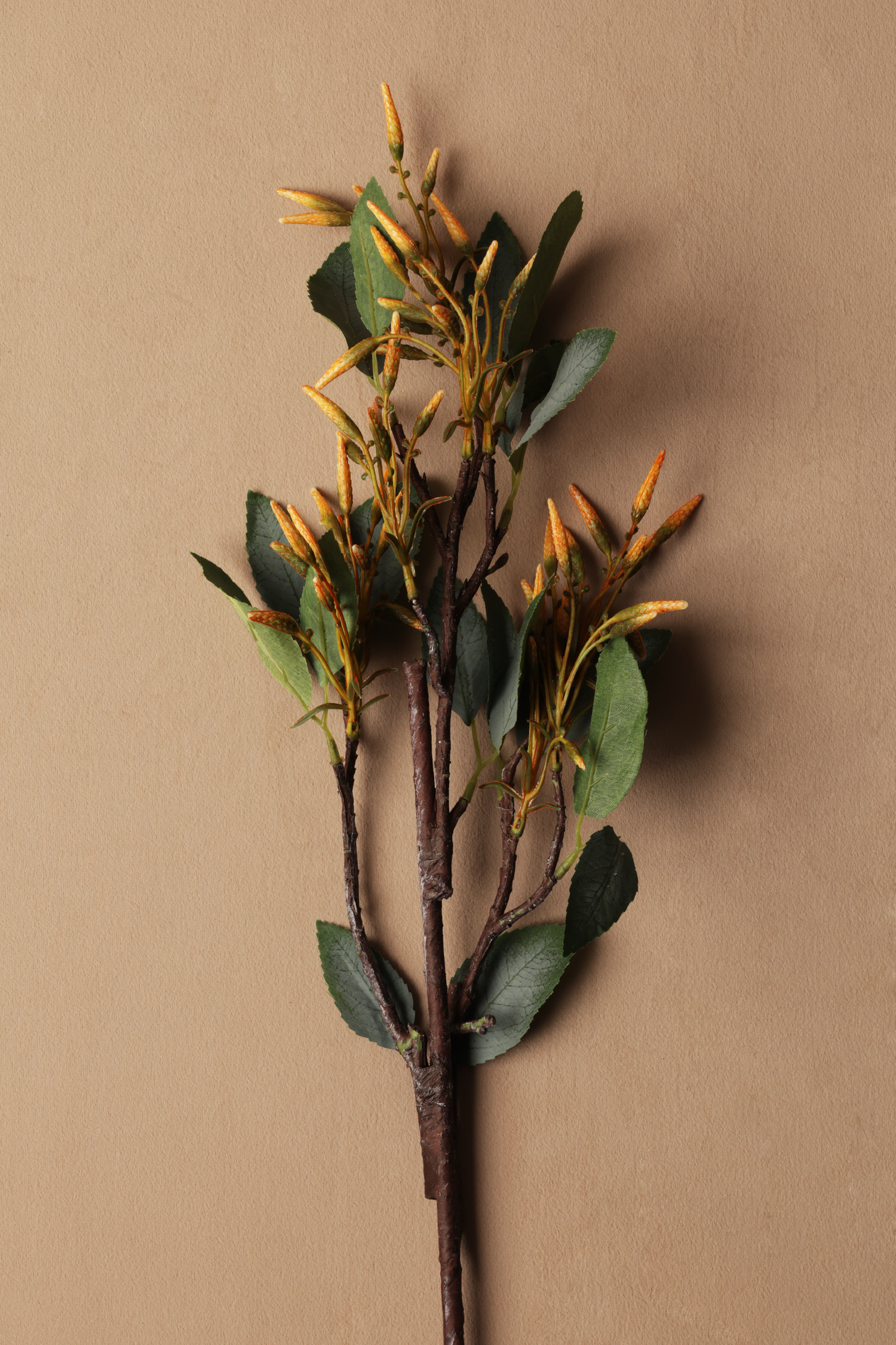 Artificial Olive Leaf Branch