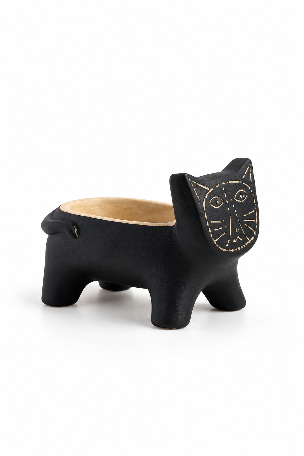 Feline Sculptural Decorative Planter