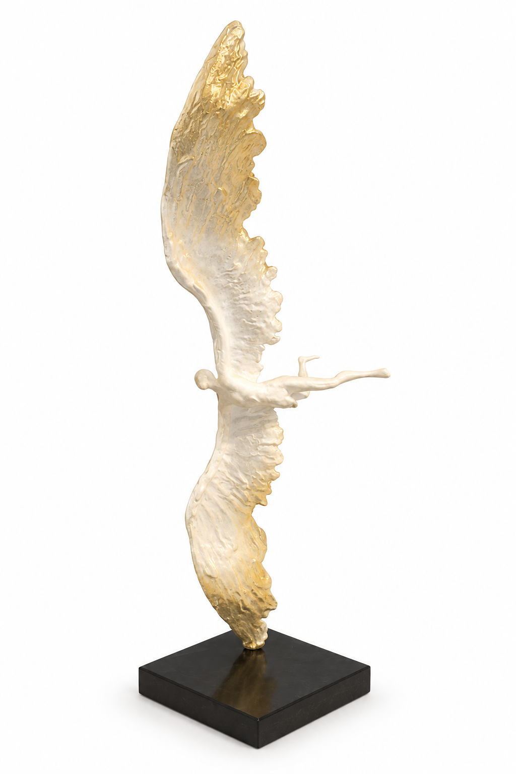 Ethereal Winged Sculptural Accent