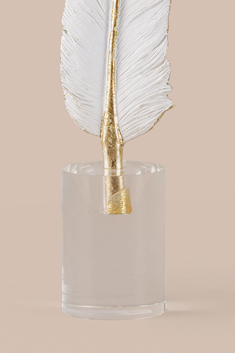 Celeste Feather Decor Accent - B