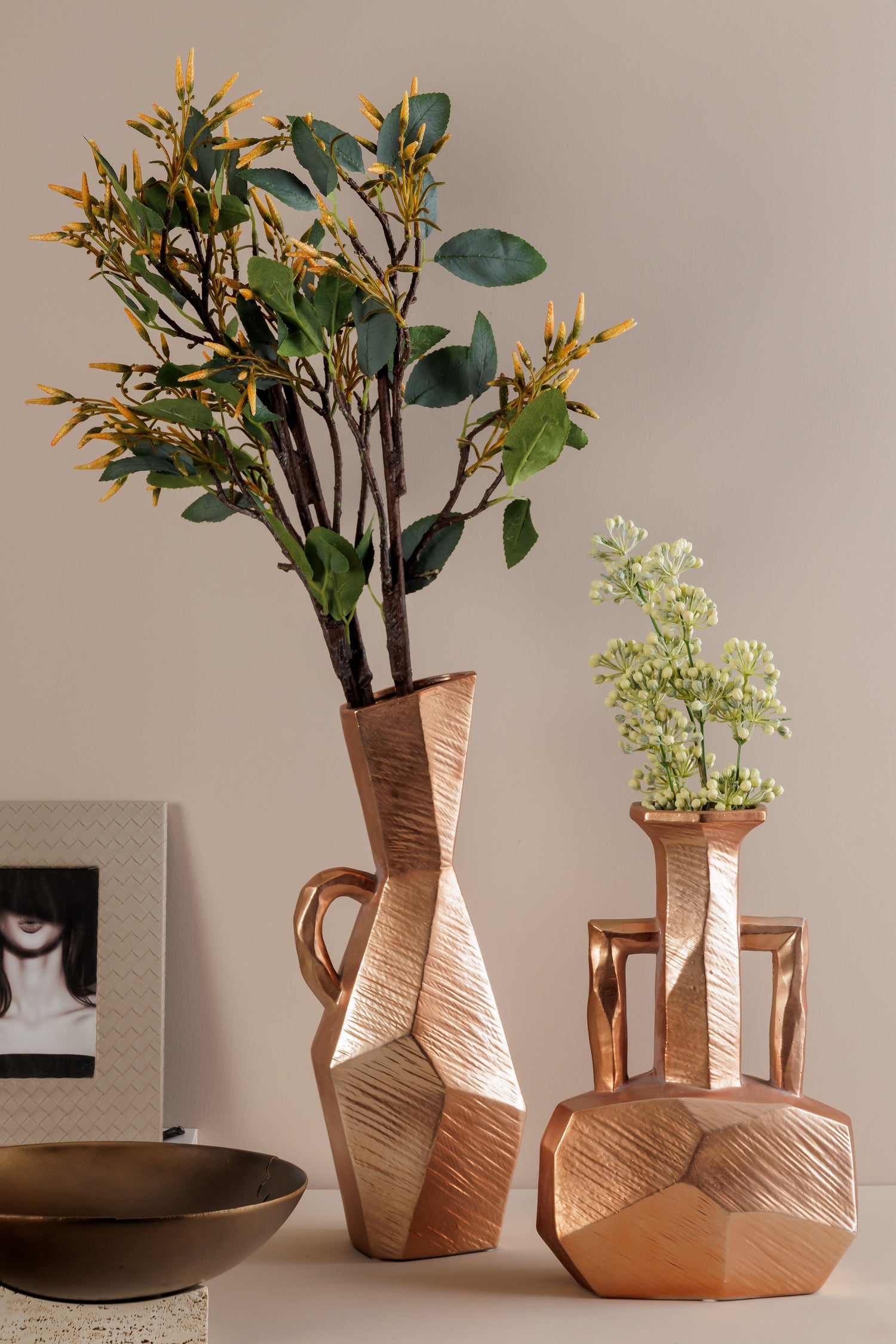 Golden Portable Decor Bottle - B