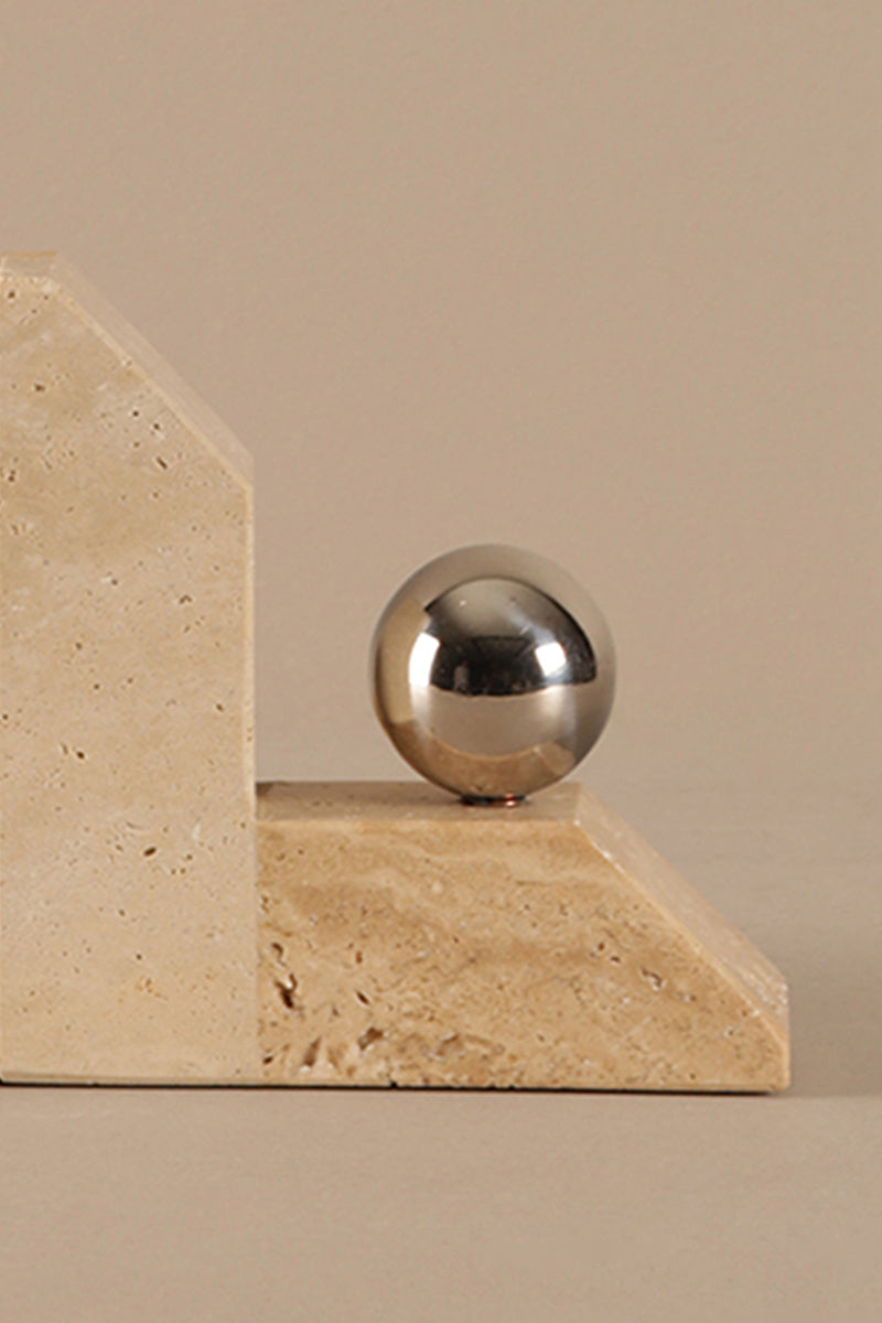 Linea Gravita White Bookend