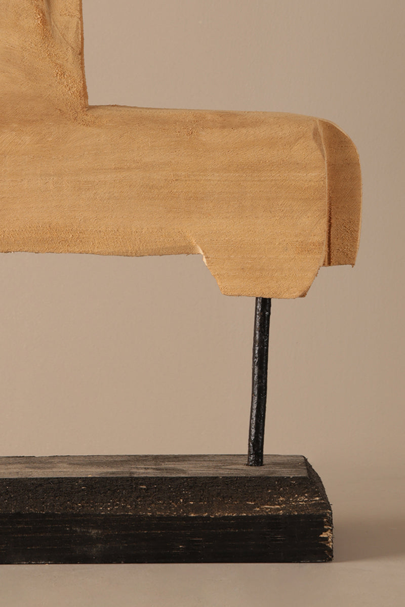 Cavallo Horse Brown Sculpture