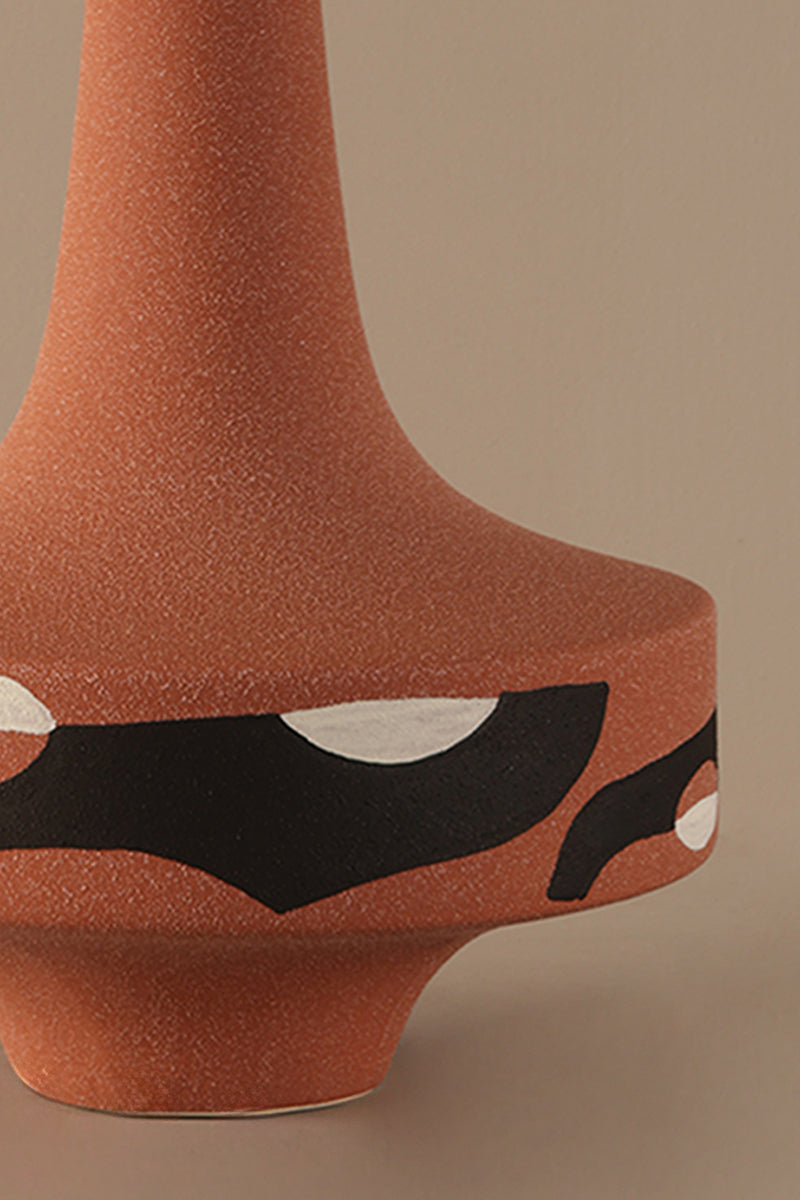 Patchino Abstract Bottle Vase - B